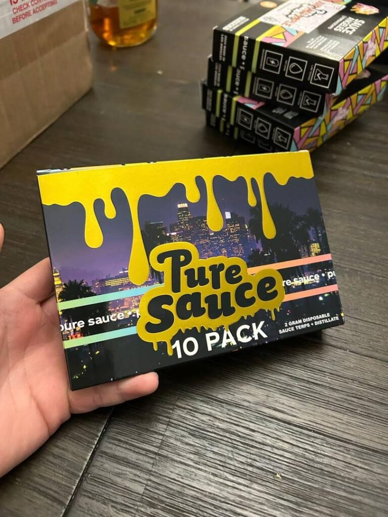 Pure Sauce Disposable Carts are now available in stock online for affordable prices, buy pure sauce disposable pen online, buy pure sauce dispo.